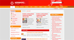 Desktop Screenshot of hernimag.cz